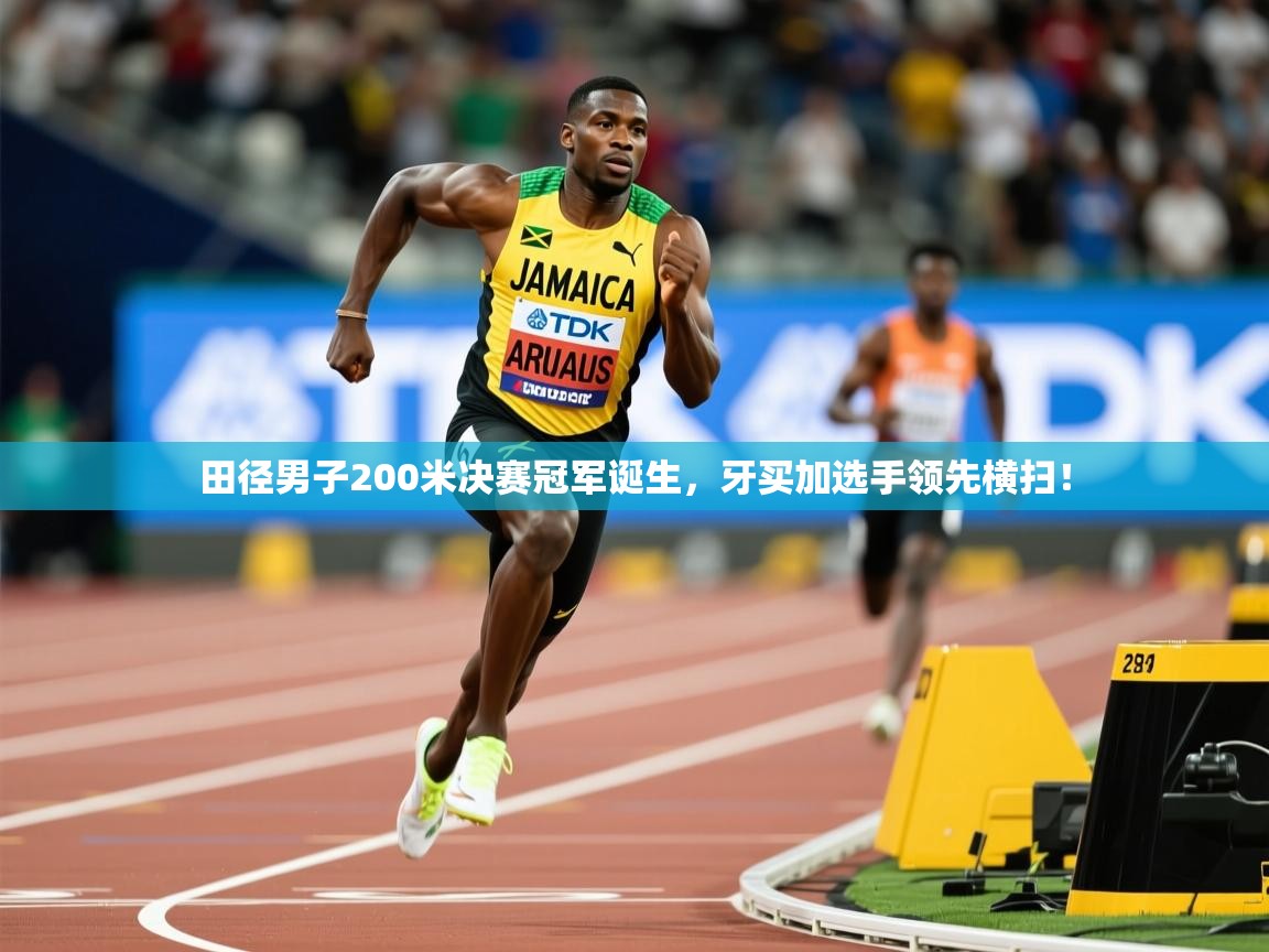 田径男子200米决赛冠军诞生，牙买加选手领先横扫！  第2张
