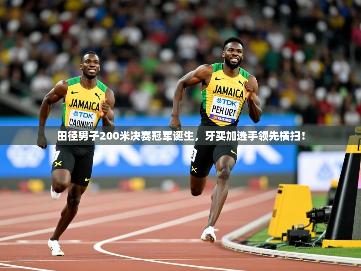 田径男子200米决赛冠军诞生，牙买加选手领先横扫！  第3张