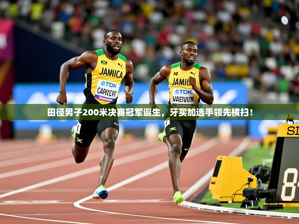 田径男子200米决赛冠军诞生，牙买加选手领先横扫！  第4张